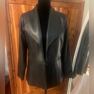 Alfani Faux Leather Jacket